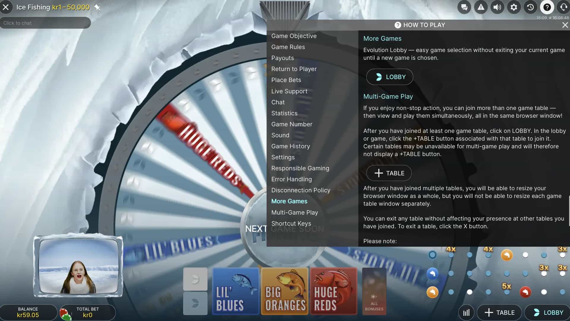 Ice Fishing vs Crash games